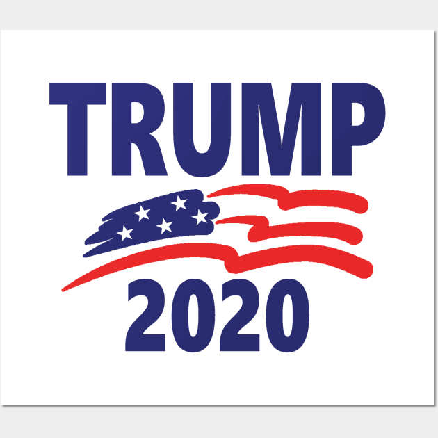 Trump 2020 Wall Art by Etopix